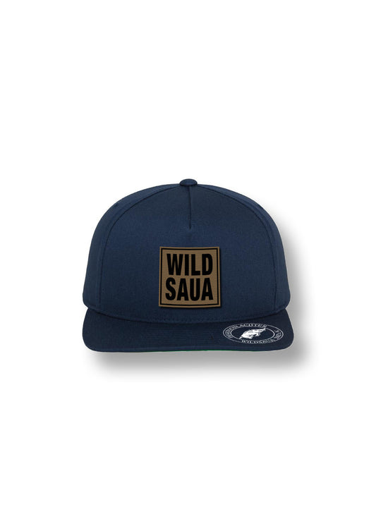 Snapback Kappe Blau