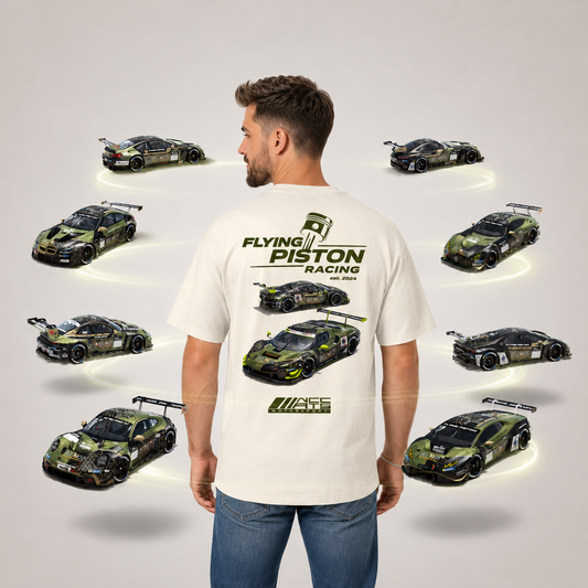 Flying Piston Racing Oversize T