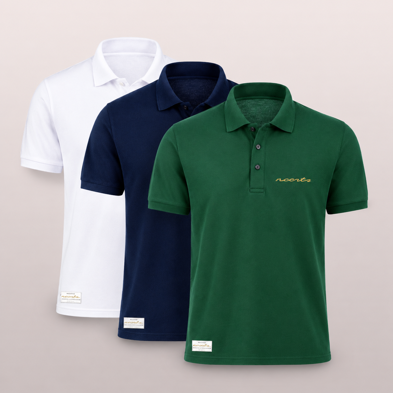 NCCRTS x Trigema Polo T Signature
